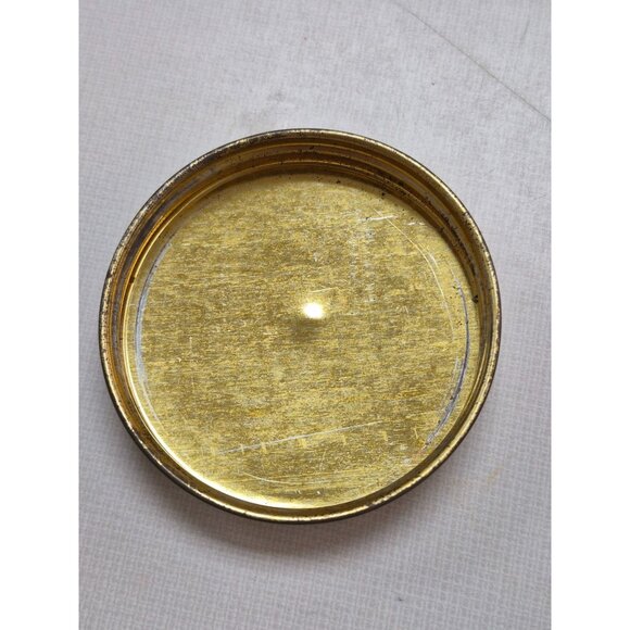 Vintage Mentholatum White Ceramic Jar With Metal Lid - Picture 6 of 6